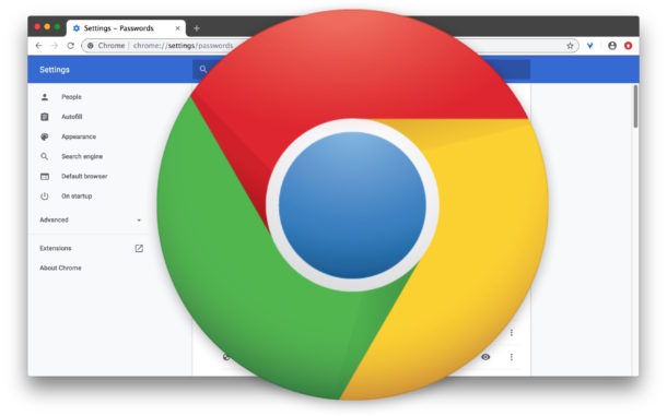 Mac bilgisayarda Chrome Kayıtlı Şifreleri Görüntüleme
