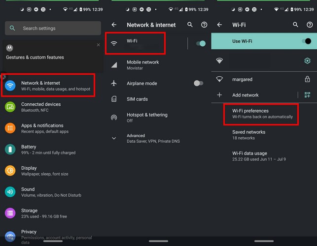 Stop Android device from connecting to WiFi automatically