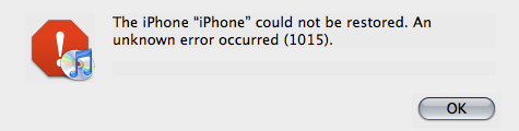 iPhone Geri Yüklenemedi Bilinmeyen Bir Hata Oluştu
